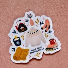 Sticker Take Time For Yourself