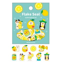 Stickers Flocons Chat Yuzu