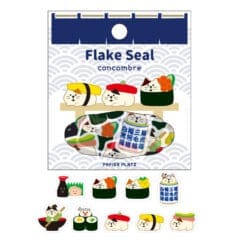Stickers Flocons Chat Sushis