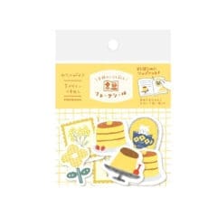Stickers Flocons Vintage Jaunes