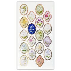 Stickers Médaillons Fleurs de Printemps