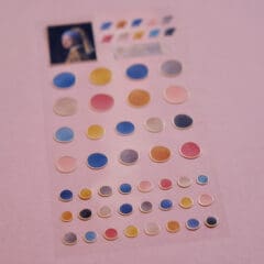 Stickers Peinture La Jeune Fille à la Perle