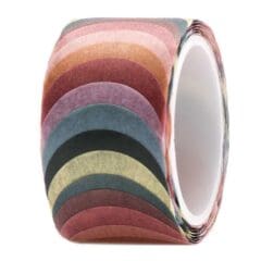 Autocollants washi multicolores