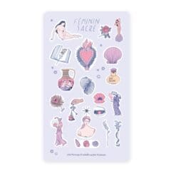 Stickers Féminin Sacré