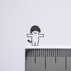 Petit Tampon Chat Champignon