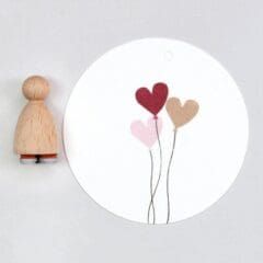 Tampon Coeur Ballon