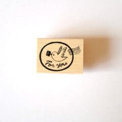Tampon Bird Stamp 'For You'