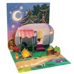 Carte Lumineuse Caravane By Night