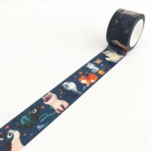 Masking Tape Meow Chat