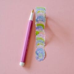 Autocollants Washi Hortensias