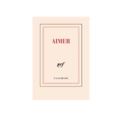 Carnet Poche Gallimard - Aimer