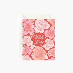 Carte Roses With Love