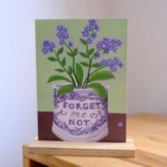 Carte Voeux Forget Me Not
