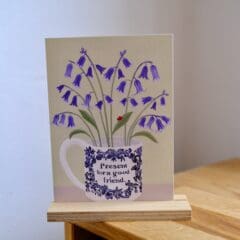 Carte Voeux Jacinthe des Bois
