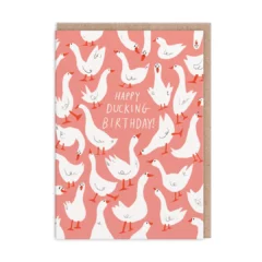 Carte Happy Birthday Oies