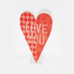 Carte Coeur - Love You