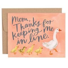 Carte de Voeux Mother's Duck