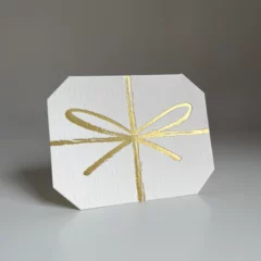 Mini Carte Noeud Doré