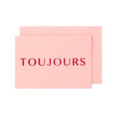 Carte de Voeux Toujours