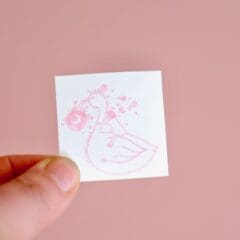 Grand Encreur Rose Scintillant