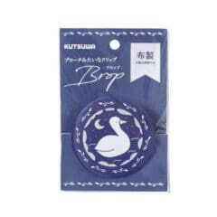 Clip Badge Cygne Bleu