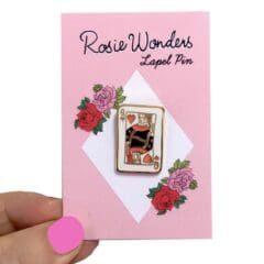 Pin's Queen Of Heart