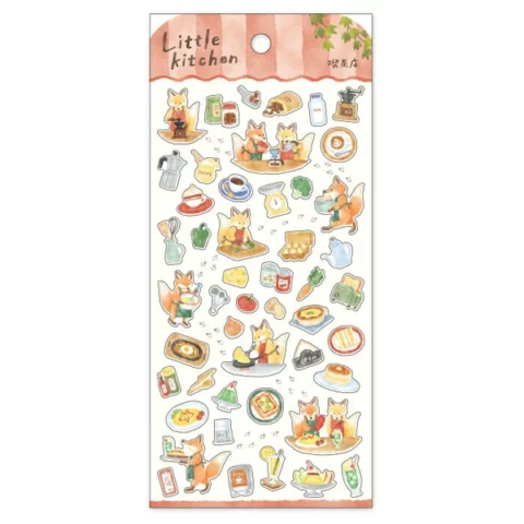 Stickers Little Kitchen Renards