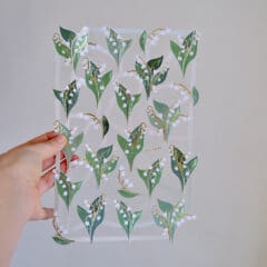 Découpes en Relief Muguet