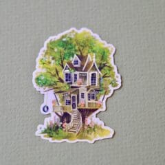 Sticker Cabane dans les Arbres