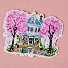 Sticker Blooming Librairie