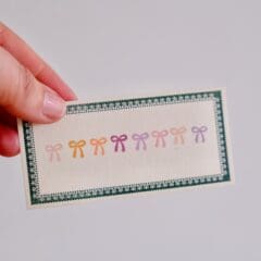 Tampon Petit Ruban