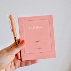 Carnet  Poche Gallimard - Le Baiser