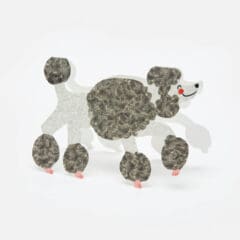 Carte Anniversaire - The Poodle