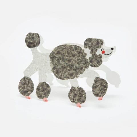 Carte Anniversaire - The Poodle