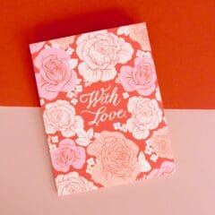 Carte Roses With Love