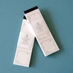 Label-book Letterpress Cadre Fleuri