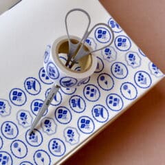 Masking Tape Blue Bloom