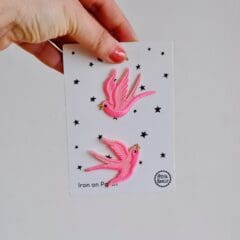 Patch Pink Swallow