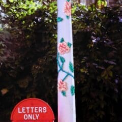 Photographies Brodées - Flower Letterbox