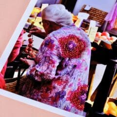 Photographies Brodées - Banana Granny