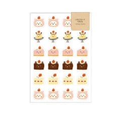 Stickers pour Planner Japanese Strawberry Sweets