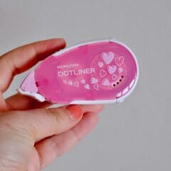 Roller de Colle Dotliner Motif Coeurs