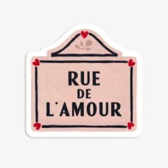 Sticker Rue de l'Amour