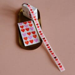 Dérouleur Mini Stickers Coeurs