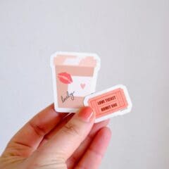 Sticker Love Ticket