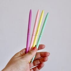 Stylo Bille Slim Unis Pastel