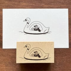 Tampon Japonais Swan Boat
