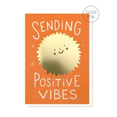 Carte de voeux Sending Positive Vibes