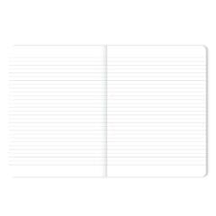 Carnet A6 Rayé Orange Sanguine