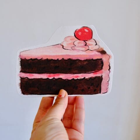Carte Chocolate Cherry Cake